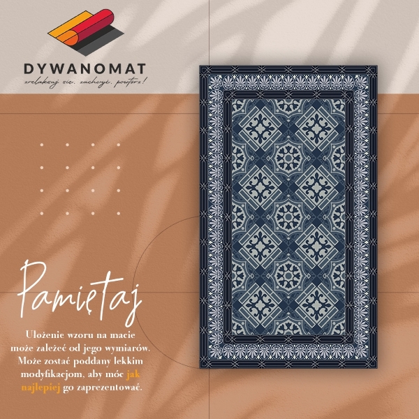 Passatoia vinile Navy Blue Talavera