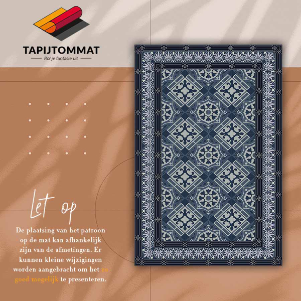 Passatoia vinile Navy Blue Talavera
