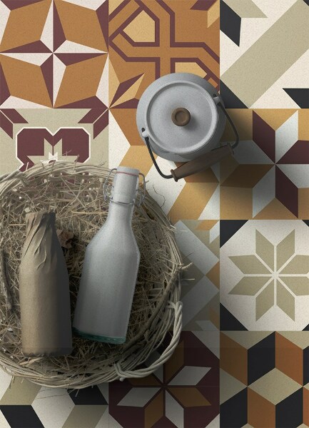 Passatoia vinile Mix di design