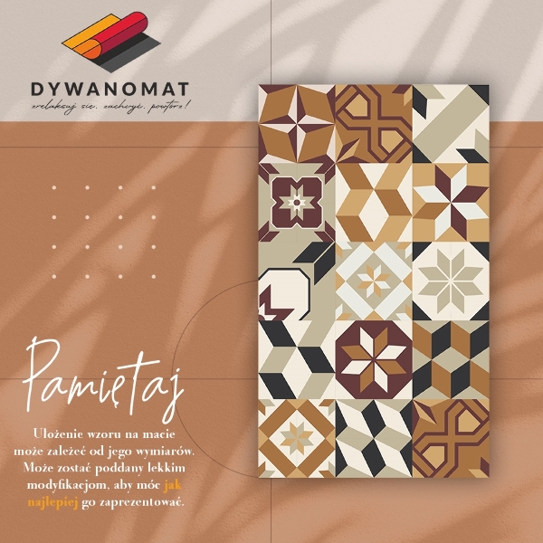 Passatoia vinile Mix di design