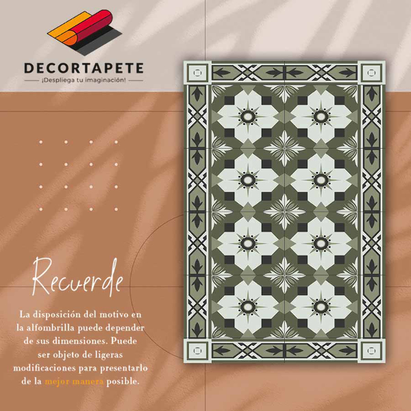 Tappeto vinile Pattern geometrico piastrellato