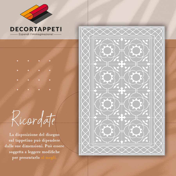 Tappeto pvc Pattern simmetrico