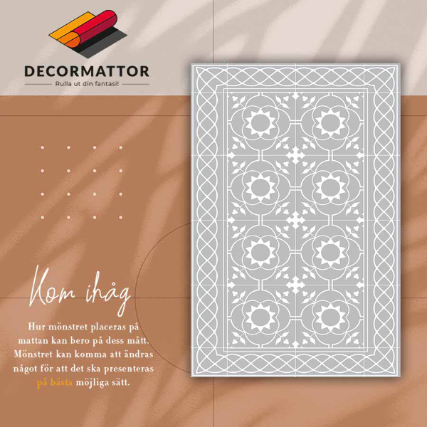 Tappeto pvc Pattern simmetrico