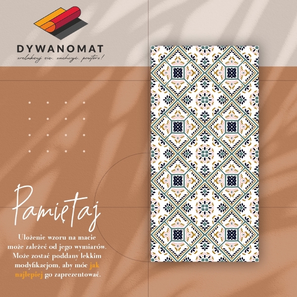 Passatoia vinile Pattern geometrico