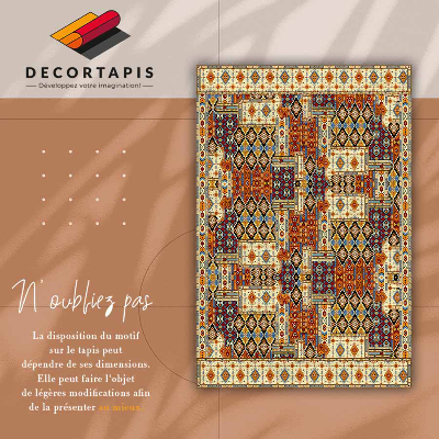 Tappeto in vinile Patchwork geometrico