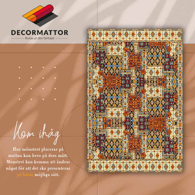 Tappeto in vinile Patchwork geometrico