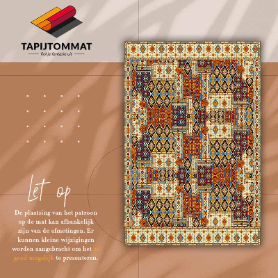 Tappeto in vinile Patchwork geometrico