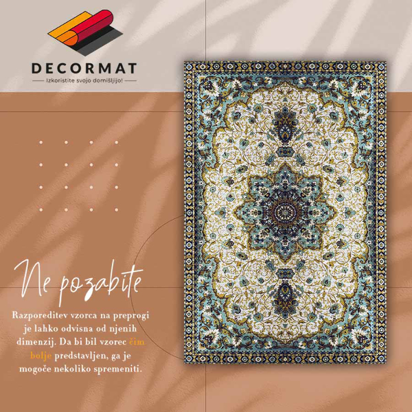 Tappeto in vinile Ornamenti persiani