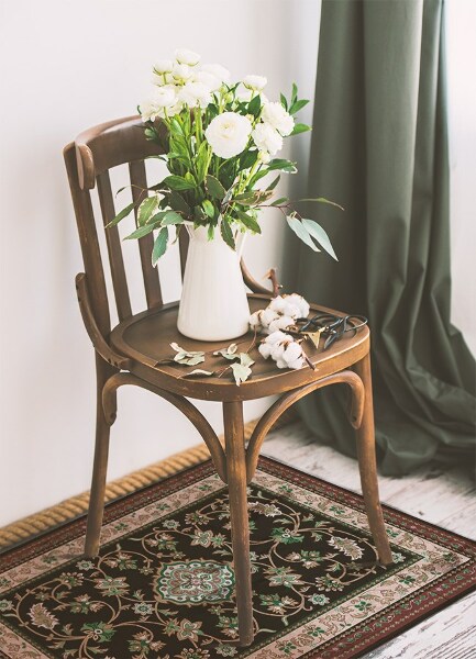 Passatoia vinile Motivi floristici