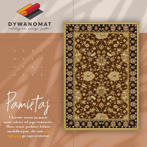 Tappeto vinile Pattern turco orientale