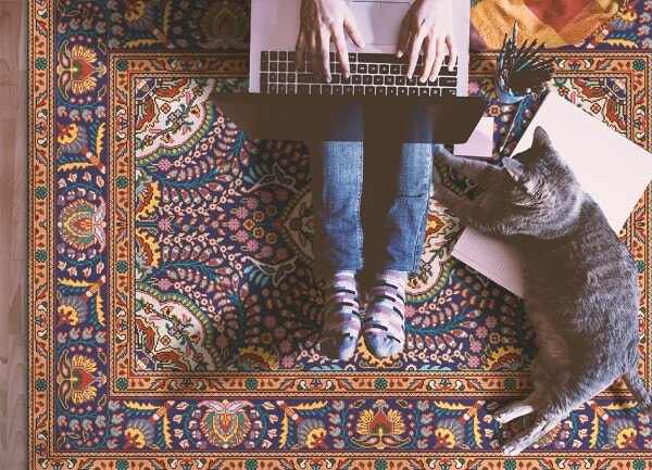 Tappeto vinile Stile folk