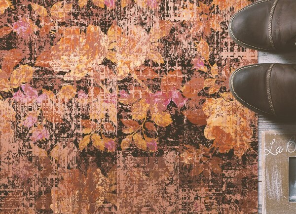 Passatoia vinile Fiori vintage