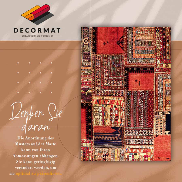 Tappeto vinile Astrazione patchwork
