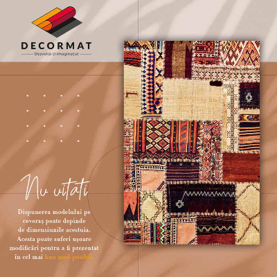 Tappeto in vinile Patchwork astratto