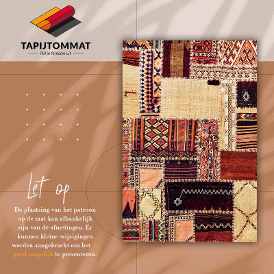 Tappeto in vinile Patchwork astratto