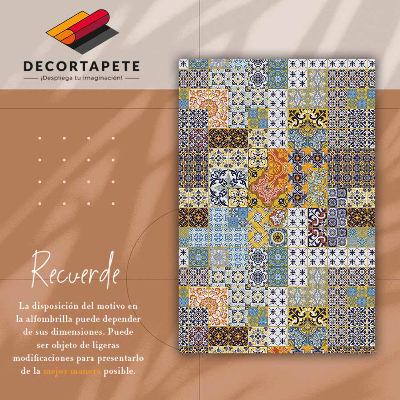 Tappeto vinile Mosaico astratto