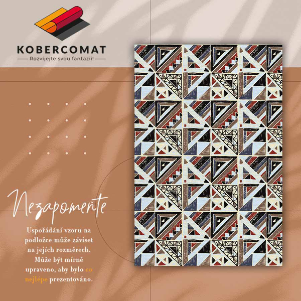 Tappeto vinile Mosaico geometrico