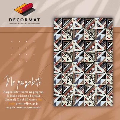 Tappeto vinile Mosaico geometrico