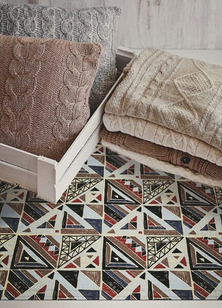 Tappeto vinile Mosaico geometrico