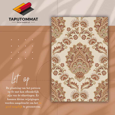 Tappeto vinile Stile Paisley