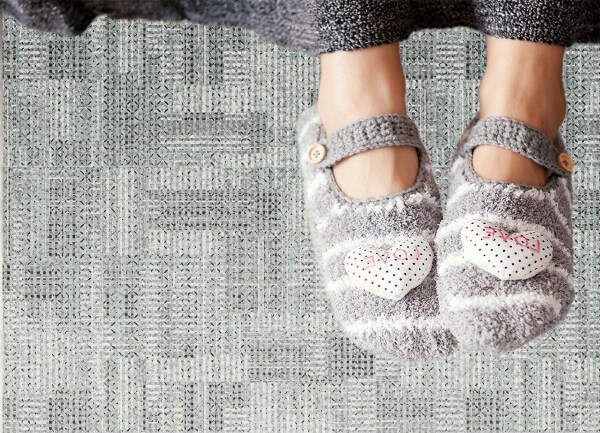 Tappeto in vinile Patchwork a mosaico