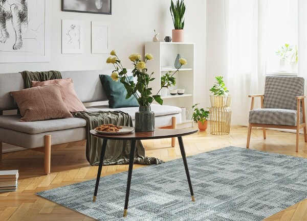 Tappeto in vinile Patchwork a mosaico