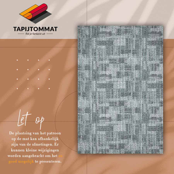 Tappeto in vinile Patchwork a mosaico