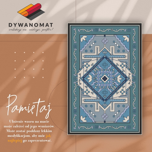 Tappeto in vinile Geometria araba
