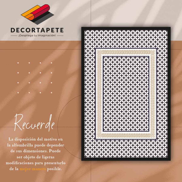 Tappeto vinile Treccia geometrica