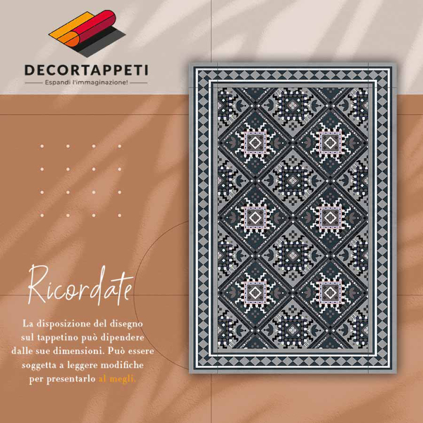 Tappeto in vinile Geometria araba