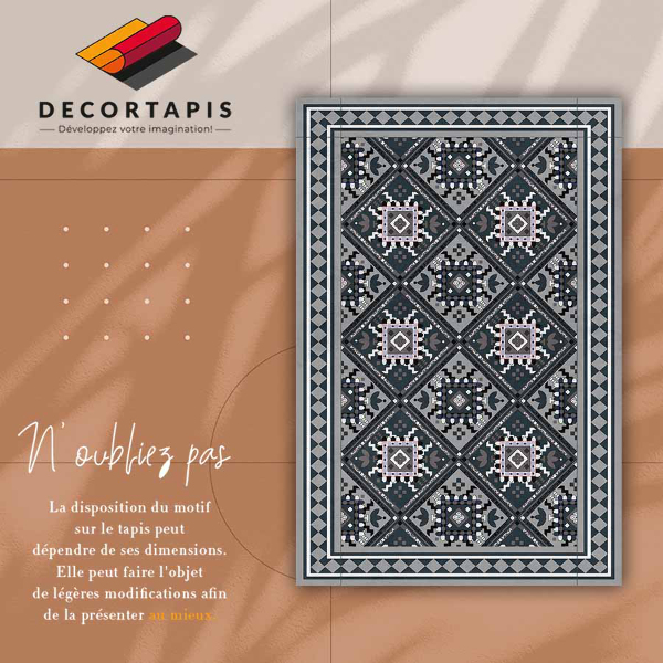 Tappeto in vinile Geometria araba