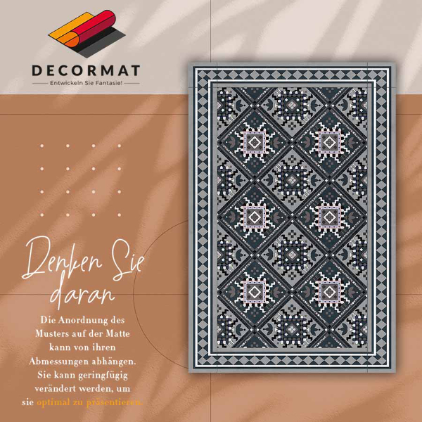 Tappeto in vinile Geometria araba