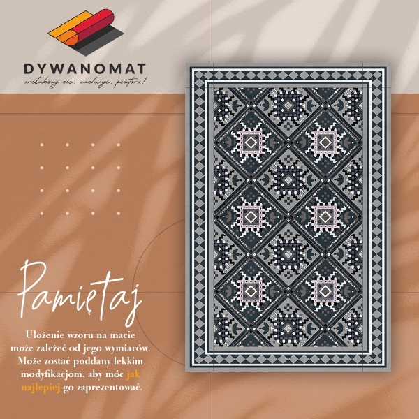 Tappeto in vinile Geometria araba