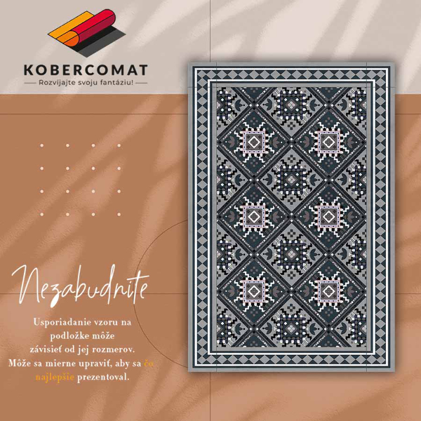Tappeto in vinile Geometria araba
