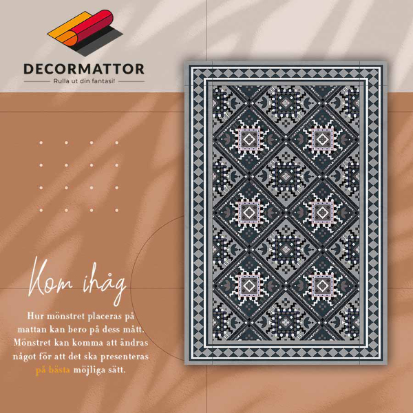 Tappeto in vinile Geometria araba