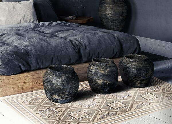 Tappeto in vinile Geometria araba