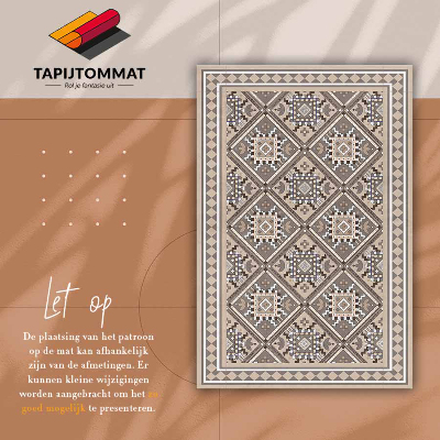 Tappeto in vinile Geometria araba