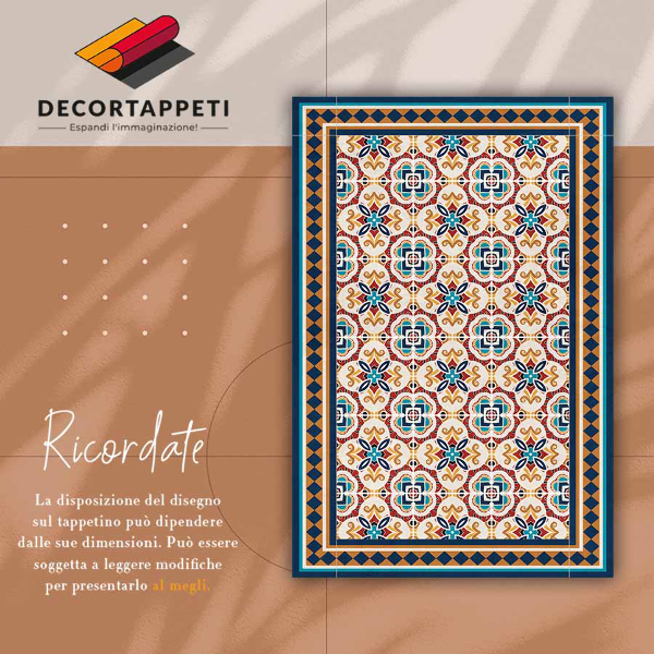 Passatoia in vinile Geometria di flack