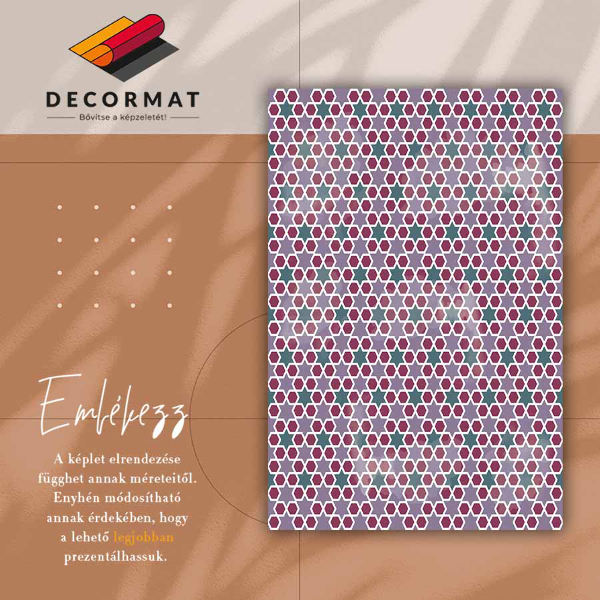 Tappeto vinile Stelle geometriche