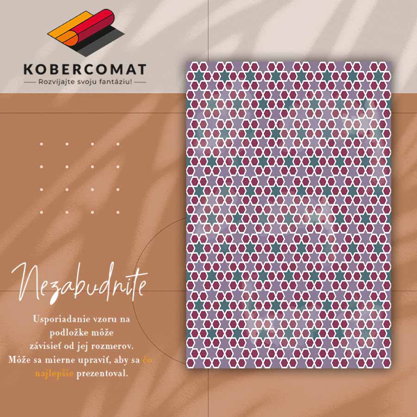 Tappeto vinile Stelle geometriche