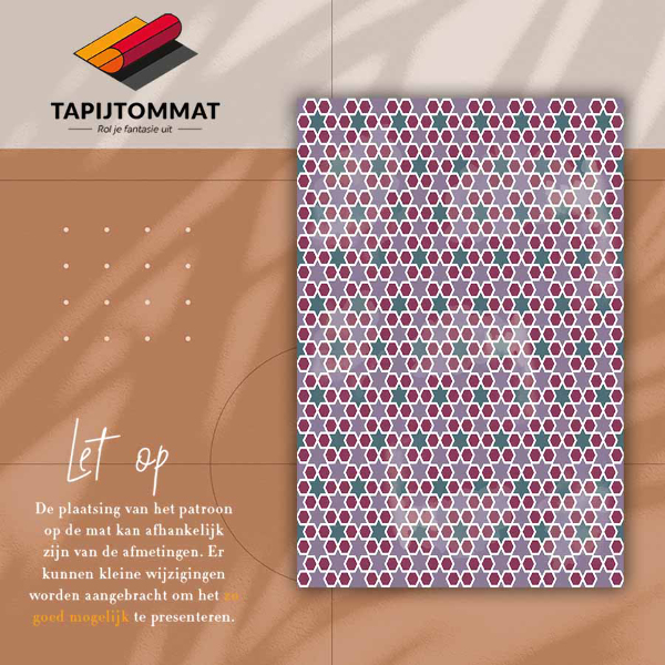Tappeto vinile Stelle geometriche