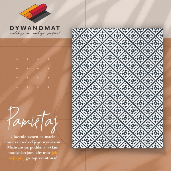 Passatoia vinile Diamanti geometrici