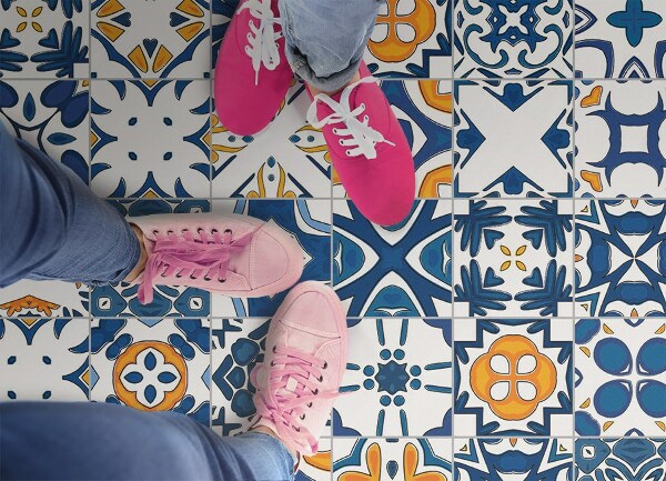Passatoia in vinile Piastrelle marocchine