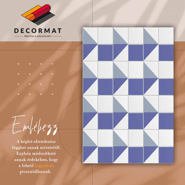 Tappeto pvc Forme ad acquerello
