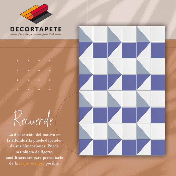 Tappeto pvc Forme ad acquerello