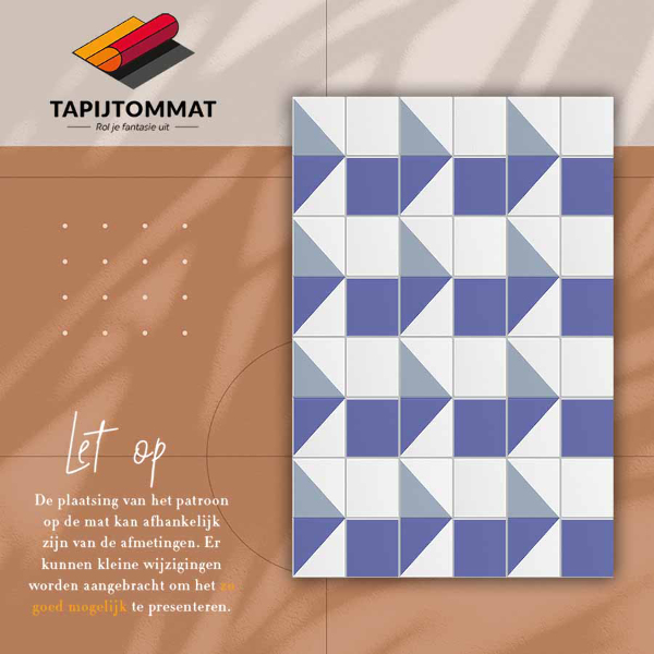 Tappeto pvc Forme ad acquerello
