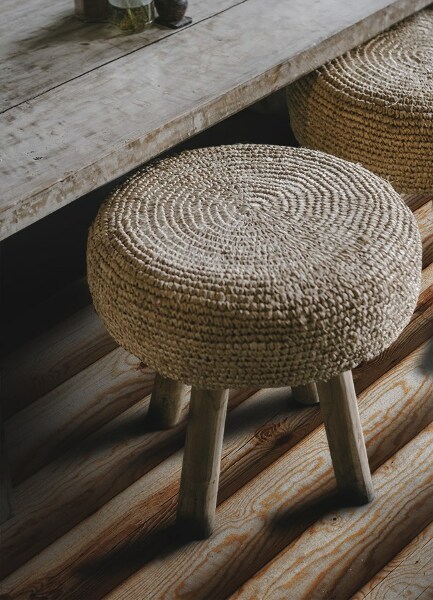 Tappeto in vinile Travi in ​​legno