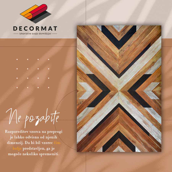 Passatoia vinile Lasbo di aringa di parquet