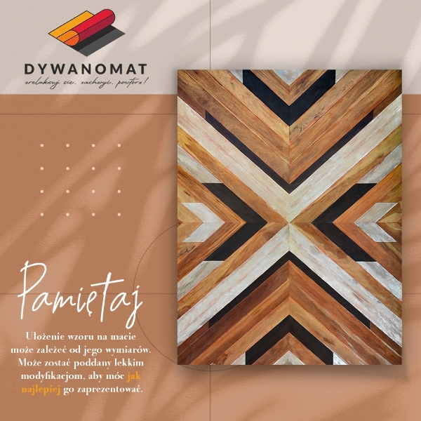 Passatoia vinile Lasbo di aringa di parquet