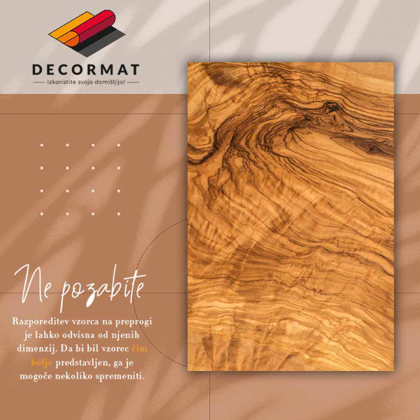 Tappeto in vinile Barattoli di legno